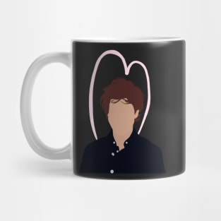 david dobrik neon light insta pic Mug